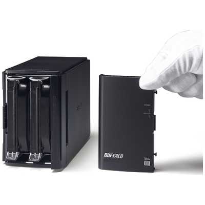 BUFFALO 外付けHDD ブラック [据え置き型 /2TB] HD-WL2TU3/R1J の通販