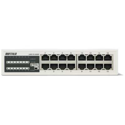 BUFFALO LSW3-TX-16NSR スイッチングハブ BUFFALO スイッチングハブ(16ポート) LSW3-TX-16NSR の通販 - カテゴリ
