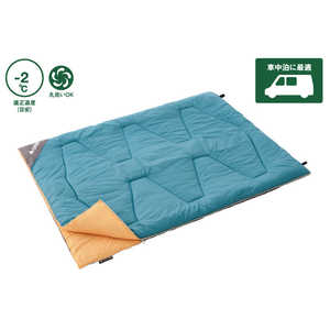 ロゴス キャンプ用品 シュラフ ミニバンピッタリ寝袋・-2度 ブルー 72600241 ロゴス キャンプ用品 シュラフ ミニバンピッタリ寝袋・-2度 ブルー 72600241
