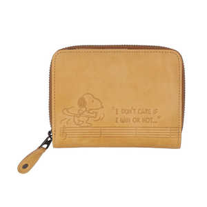 バックヤードファミリー PEANUTS BOWLING 二つ折り財布 CAMEL 73281PEANUT バックヤードファミリー PEANUTS BOWLING 二つ折り財布 CAMEL 73281PEANUT
