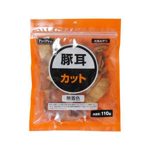 ペットプロジャパン 豚耳カット(110g) ペットプロジャパン 豚耳カット(110g)