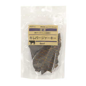 ペットプロジャパン 国産おやつ 牛レバージャーキー80g ペットプロジャパン 国産おやつ 牛レバージャーキー80g