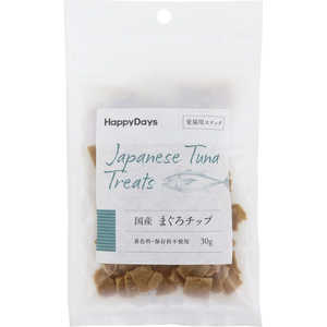 ペットプロジャパン HappyDays 国産まぐろチップ 猫用 30g ペットプロジャパン HappyDays 国産まぐろチップ 猫用 30g