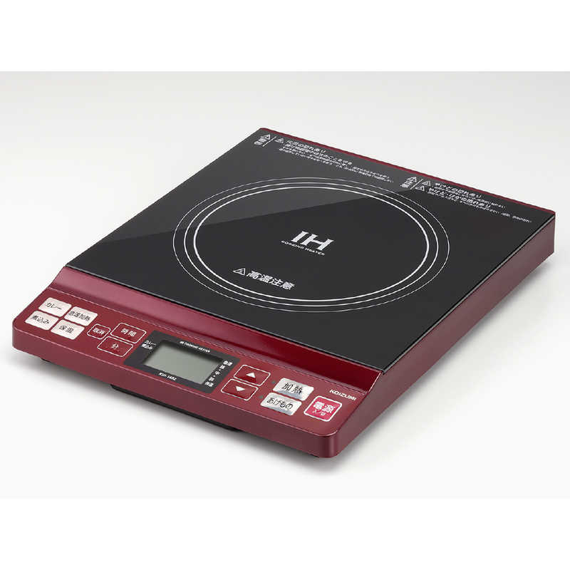 コイズミ　KOIZUMI コイズミ　KOIZUMI 卓上型IH調理器(1口) KIH-1402/R KIH-1402/R