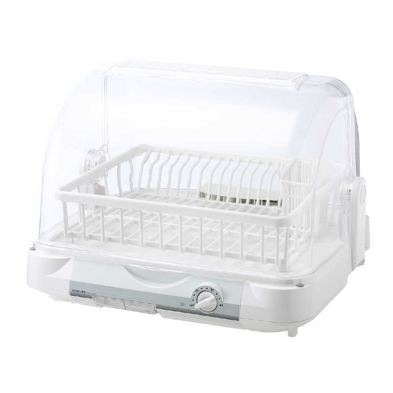 コイズミ　KOIZUMI コイズミ　KOIZUMI 食器乾燥器 (6人分) KDE-5000/W ホワイト KDE-5000/W ホワイト