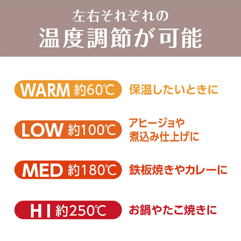コイズミ　KOIZUMI コイズミ　KOIZUMI 【アウトレット】KOIZUMI セパレートグリラー KSG-1200/R KSG-1200/R