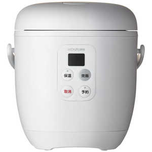 ＜コジマ＞ AINX 炊飯器 4合 Smart Rice Cooker ホワイト ホワイト AXRC3W