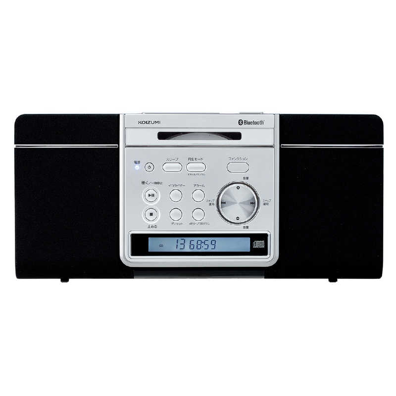 コイズミ　KOIZUMI コイズミ　KOIZUMI CDラジオ [Bluetooth対応 /ワイドFM対応] SDB-4344 ブラック SDB-4344 ブラック