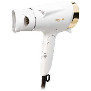 コイズミ　KOIZUMI マイナスイオンヘアドライヤー KHD-9135/W