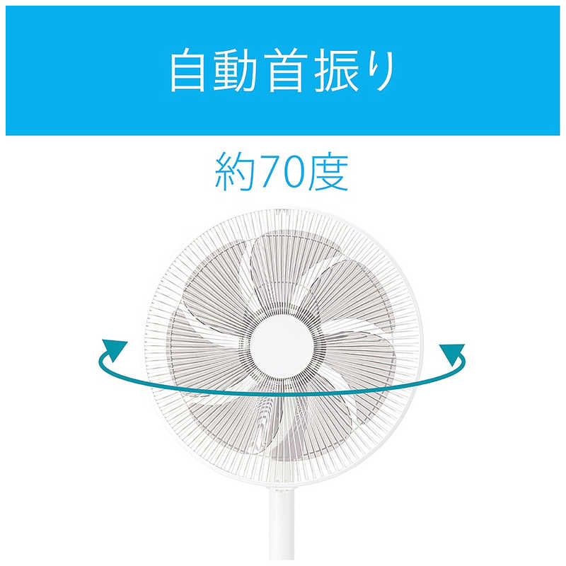 コイズミ　KOIZUMI コイズミ　KOIZUMI リビング扇風機 [DCモーター搭載 /リモコン付き] KLF-3022 KLF-3022