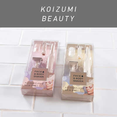 コイズミ KOIZUMI フェイス&ボディシェーバー KLC-0750/P の コイズミ KOIZUMI フェイス&ボディシェーバー KLC-0750/P の