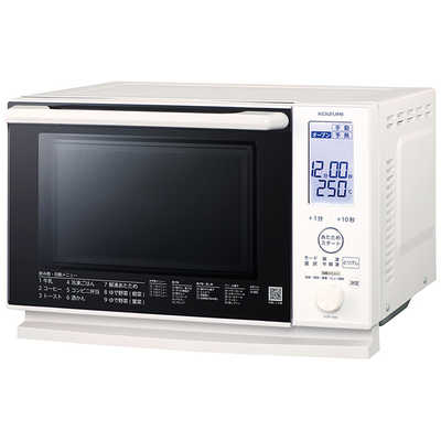 コイズミ オーブンレンジKOR-1604Wホワイト16Lフラット庫内自動メニュー コイズミ KOIZUMI オーブンレンジ 16L フラット ホワイト KOR-1604W の