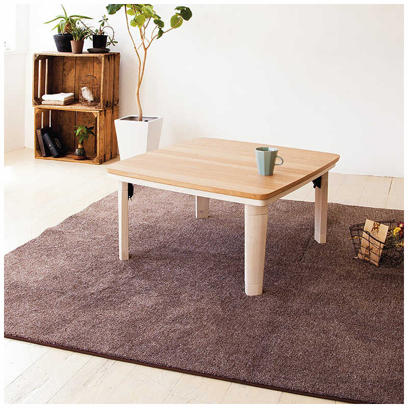 コイズミ　KOIZUMI コイズミ　KOIZUMI フラットヒーターこたつ ［約80×80cm /正方形］ KTR-3234F KTR-3234F