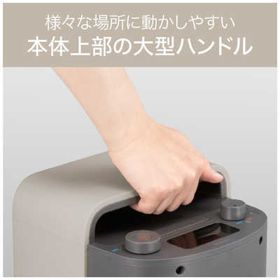 KOIZUMI 送風機能付ファンヒーター KHF-1270/W（KOIZUMI