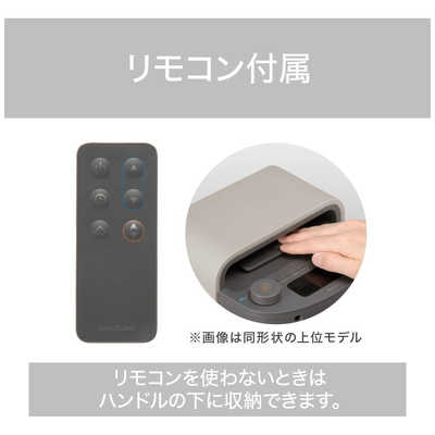 コイズミ KOIZUMI 送風機能付ファンヒーター ホット＆クール ［人感