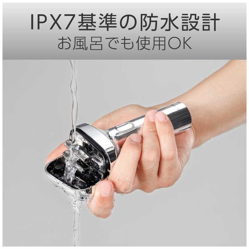 コイズミ　KOIZUMI コイズミ　KOIZUMI USB充電 電気シェーバー コンパクトタイプ ［3枚刃 /AC100V-240V］ KMC-0820/S KMC-0820/S