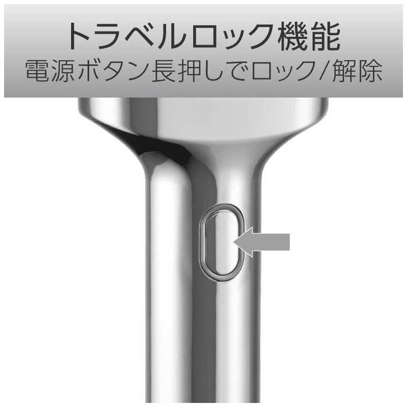 コイズミ　KOIZUMI コイズミ　KOIZUMI USB充電3枚刃シェーバー コンパクトタイプ ［3枚刃］ KMC-0820/S KMC-0820/S