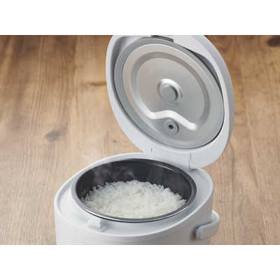 コイズミ KOIZUMI 炊飯器 1.5合 ライスクッカーミニ グレー KSC-1514-H
