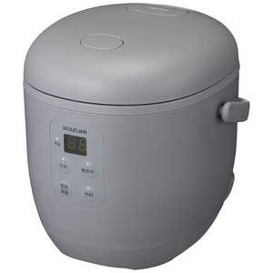 コイズミ KOIZUMI 炊飯器 1.5合 ライスクッカーミニ グレー KSC-1514-H コイズミ KOIZUMI 炊飯器 1.5合 ライスクッカーミニ グレー KSC-1514-H