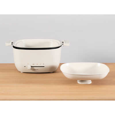 コイズミ KOIZUMI ミニグリル鍋 コイズミ ベージュ KHP0651C の通販