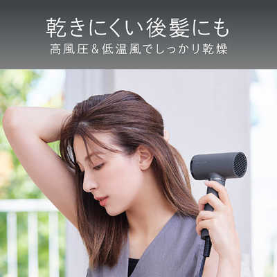 コイズミ KOIZUMI ハイスピードマイナスイオンドライヤー グレー KHD