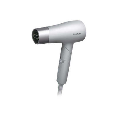 コイズミ KOIZUMI マイナスイオンヘアドライヤー グレー KDD-0030/H の