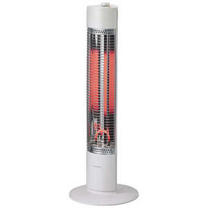 コイズミ　KOIZUMI 遠赤電気ストーブ 800W シーズヒーター グレイッシュホワイト KSS-08252/W