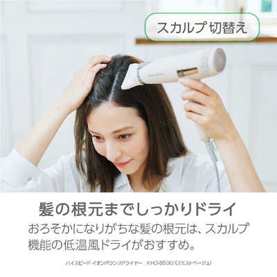 コイズミ KOIZUMI ハイスピードイオンバランスドライヤー Salon Sense