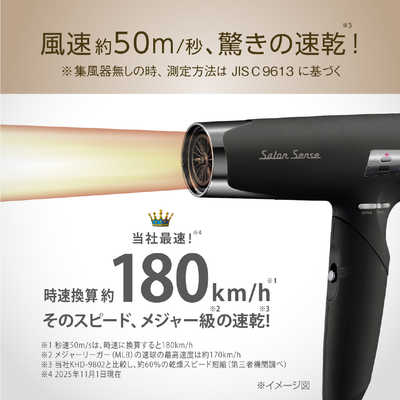コイズミ KOIZUMI ハイスピードイオンバランスドライヤー Salon Sense