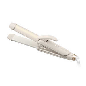 コイズミ KOIZUMI 2WAYアイロン Salon Sense ［28mm / 交流(コード)式］ ミストベージュ KHR-7550/C