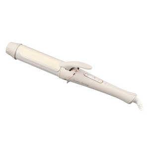 コイズミ KOIZUMI カールアイロン Salon Sense ［38mm / 交流(コード)式］ ミストベージュ KHR-1340/C