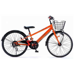 シナネンサイクル 22型 子供用自転車 226スプレンディッドジュニアクロス2(外装6段変速) オレンジ【組立商品につき返品不可】 DP226CTBHDSNCOG