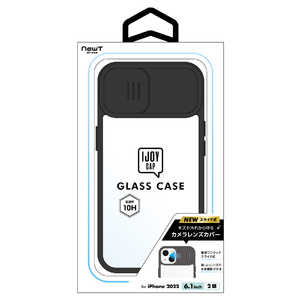 サンクレスト iPhone 14 6.1インチ IJOY CAP ガラスケース ブラック I36FIJC01