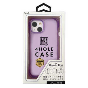 サンクレスト iPhone 14/13 4HOLE CASE I JOY SELECTION I JOY パ－プル I36FIJS03