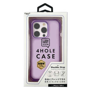 サンクレスト iPhone 14 Pro 4HOLE CASE I JOY SELECTION I JOY パ－プル I36RIJS03