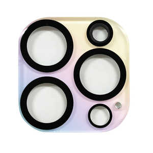 サンクレスト iPhone15 Pro/Ultra用 レンズフィルム ビューティカバー オーロラ i37RPBC02