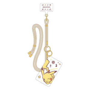 サンクレスト ポケモン ショルダーストラップ マルチポーチ付き ピカチュウ ISBPM15 サンクレスト ポケモン ショルダーストラップ マルチポーチ付き ピカチュウ ISBPM15