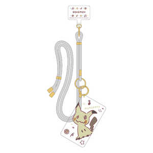 サンクレスト ポケモン ショルダーストラップ マルチポーチ付き ミミッキュ ISBPM18 サンクレスト ポケモン ショルダーストラップ マルチポーチ付き ミミッキュ ISBPM18