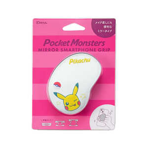 サンクレスト ミラー付きスマホグリップ ポケットモンスター ピカチュウ SG-PM10 サンクレスト ミラー付きスマホグリップ ポケットモンスター ピカチュウ SG-PM10