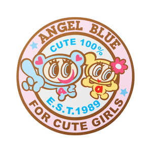 サンクレスト スマホグリップ エンジェルブルー ナカムラくん&ハナちゃん SG-AB02 サンクレスト スマホグリップ エンジェルブルー ナカムラくん&ハナちゃん SG-AB02