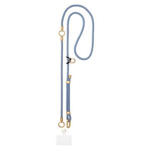 サンクレスト 2WAY ストラップ ブルー iSB-TW03 サンクレスト 2WAY ストラップ ブルー iSB-TW03