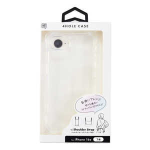 サンクレスト iPhone 16e 4HOLE CASE クリア i38EiJS04 サンクレスト iPhone 16e 4HOLE CASE クリア i38EiJS04