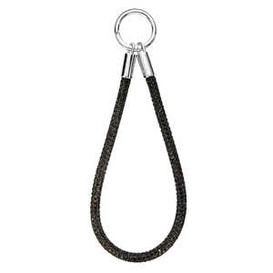 サンクレスト HAND STRAP ラインストーン ブラック iSB-HS19