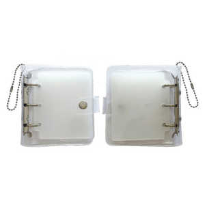 虎屋 シール帳キーホルダー クリア SD-SB01