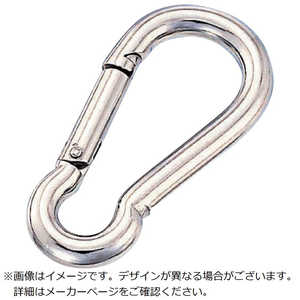 水本機械製作所 水本 ステンレス スナップフックB型 SUS316 線径4mm 長さ40mm (1個入) B3058