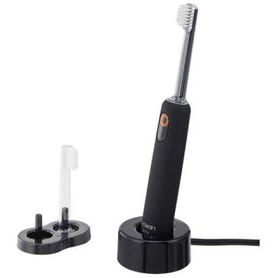 伊藤超短波 超音波歯ブラシ reclean 24/7 ブラック [音波・超音波式 