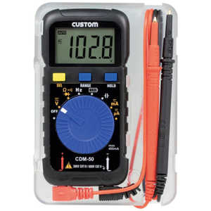 カスタム デジタルマルチメーター CDM50 カスタム デジタルマルチメーター CDM50