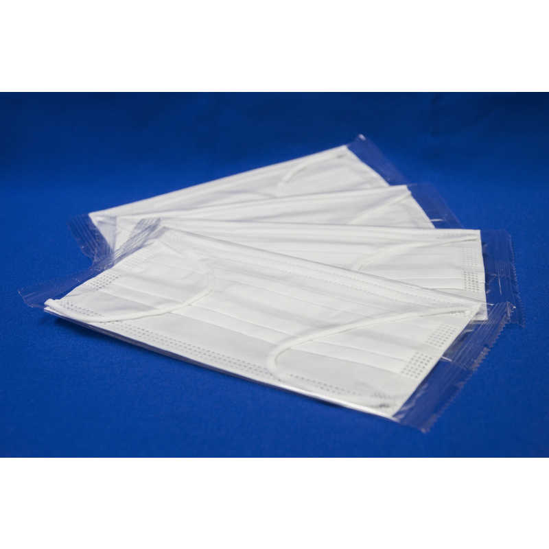 ヤマゼン ヤマゼン 箱マスク(50枚入) 極細繊維不織布3層フィルター 個別包装タイプ レギュラーサイズ  