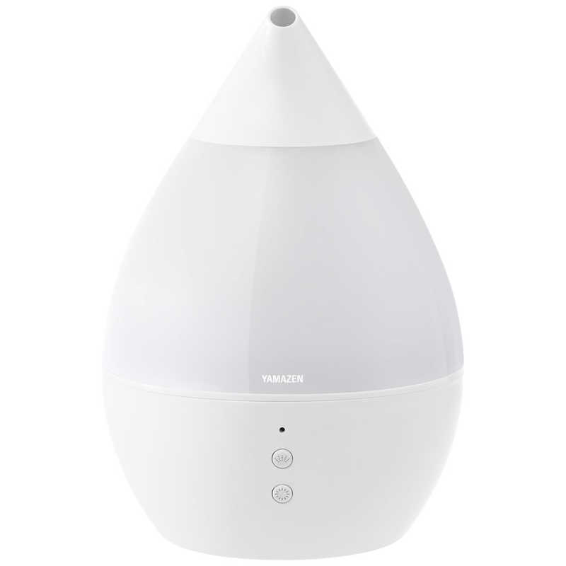 生活家電 調理機器 ヤマゼン スチーム式加湿器 スチーム式 木造6畳 鉄筋9畳 KSF-FT30-W の 