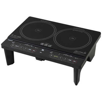 ヤマゼン 2口IH調理器 脚付き [2口 /100V] YES-WL1456 の通販